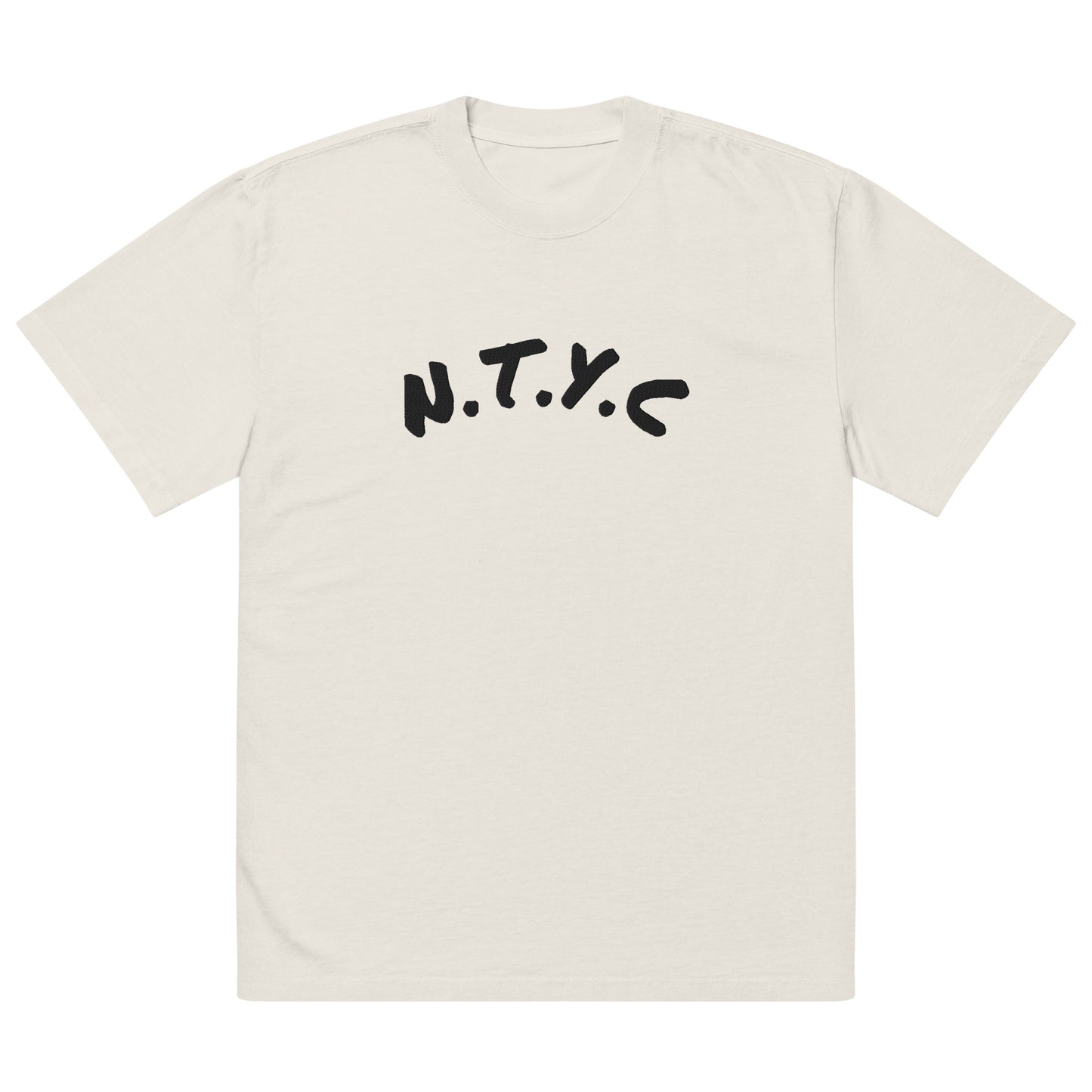 T-shirt surdimensionné délavé NTYC