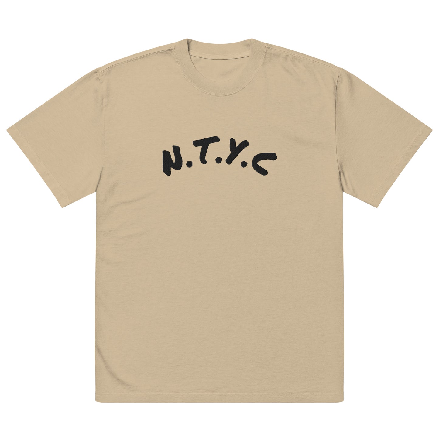 T-shirt surdimensionné délavé NTYC